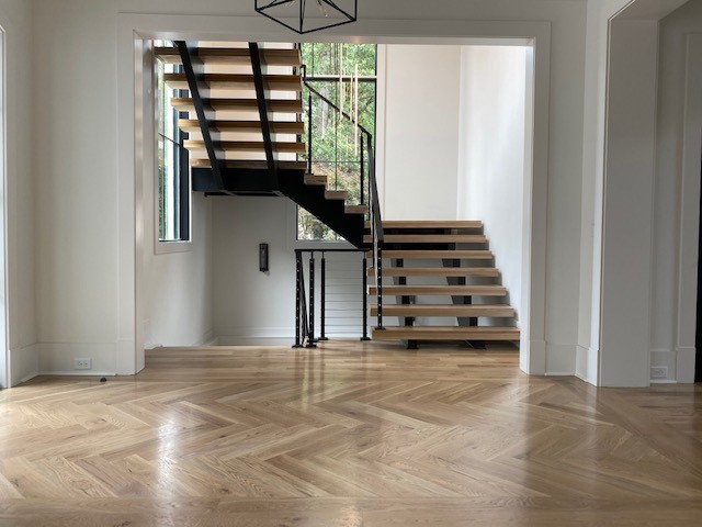 Recent flooring installation project